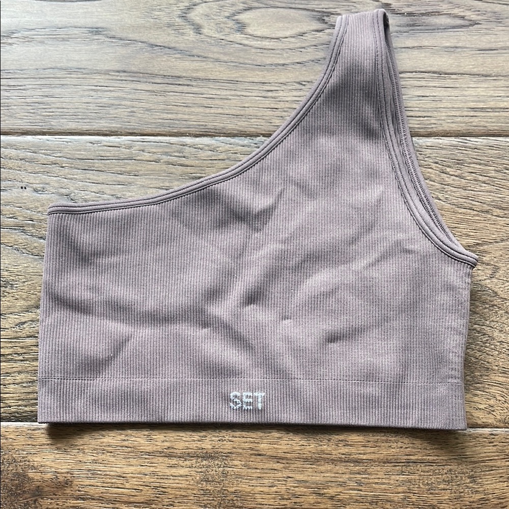 NEW SET ACTIVE Asymmetrical Sports Bra